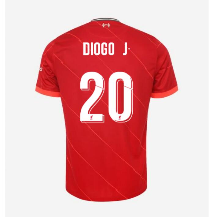 2021/22 Liverpool Cup Home Kit Soccer Jersey with DIOGO J. 20 printing